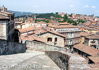 Blick über Perugia